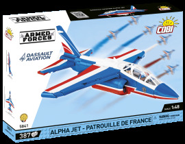 Cobi 5841 Armed Forces Alpha Jet Patrouille de France