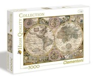Clementoni Puzzle 3000 Mapa antická - cena, srovnání