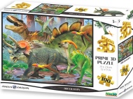 Clementoni 3D puzzle - Triceratops 100 ks - cena, srovnání