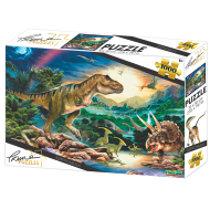 Clementoni 2D PUZZLE - Tyrannosaur 1000 ks - cena, srovnání