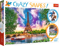 Trefl Puzzle 600 Crazy Shapes - Paríž - cena, srovnání