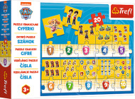 Trefl Vzdelávacie puzzle 20 - Čísla Paw Patrol - cena, srovnání