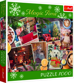 Trefl Vianočné puzzle 1000 "Magic time"
