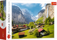 Trefl Puzzle 3000 - Lauterbrunnen, Švajčiarsko - cena, srovnání