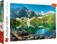Trefl Puzzle 1500 - Jazero Morské Oko, Tatry, Poľsko - cena, srovnání