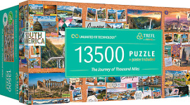 Trefl Puzzle 13500 UFT - Cesta tisícich míľ
