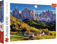 Trefl Puzzle 1500 - Údolie Val di Funes, Dolomity, Taliansko - cena, srovnání
