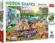 Trefl Puzzle 1000 Hidden Shapes -Výlet karavanom - cena, srovnání