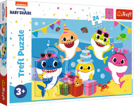 Trefl Puzzle 24 Maxi - Baby Shark - cena, srovnání