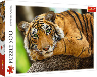 Trefl Puzzle 500 - Portrét tigra - cena, srovnání