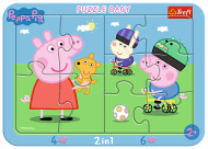 Trefl Baby puzzle s rámčekom - Peppa Pig - cena, srovnání