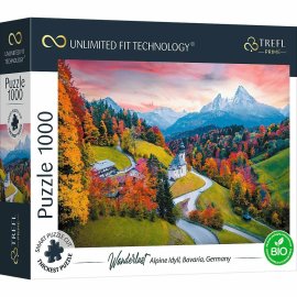 Trefl prime puzzle 1000 UFT - Potulky: Alpská idylka