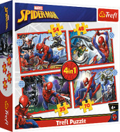 Trefl Puzzle 4v1 - Hrdinský Spiderman - cena, srovnání