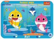 Trefl Baby puzzle s rámčekom - Baby Shark - cena, srovnání