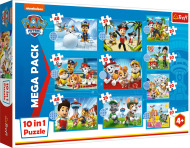 Trefl Puzzle 10v1 - Spoľahlivý tím PAW Patrol - cena, srovnání