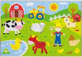 Clementoni BABU - Puzzle farma 24 ks