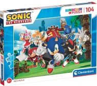 Clementoni Puzzle 104 Sonic - cena, srovnání