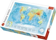 Trefl Puzzle Zemepisná mapa 1000 - cena, srovnání