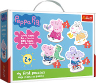 Trefl Baby puzzle - Peppa Pig 4v1 - cena, srovnání