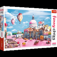 Trefl Puzzle 1000 Crazy City - Sladkosti v Benátkach - cena, srovnání