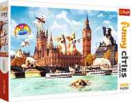 Trefl Puzzle 1000 Crazy City - Psy v Londýne - cena, srovnání