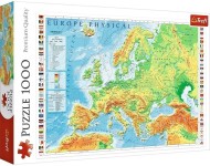 Trefl Puzzle 1000 Mapa Európy - cena, srovnání