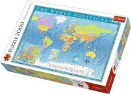 Trefl Puzzle Politická mapa sveta 2000 - cena, srovnání