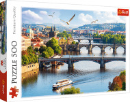 Trefl Puzzle 500 - Praha - cena, srovnání