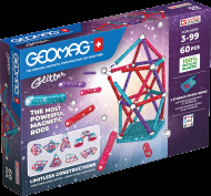 Geomag Glitter recyklované 60ks - cena, srovnání