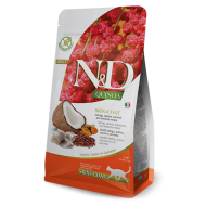 N&D GF Quinoa Cat Skin & Coat Herring & Coconut 1,5kg - cena, srovnání