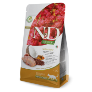 N&D Quinoa CAT Skin & Coat Quail & Coconut 1,5kg - cena, srovnání