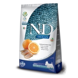 N&D DOG Adult Mini Herring & Orange 800g