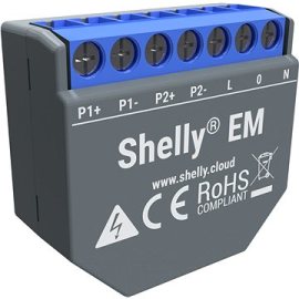 Shelly  EM, meranie spotreby 2x120A