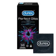 Durex Perfect Gliss 10ks - cena, srovnání