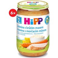 Hipp BIO Zelenina s morčacím mäsom 6x220g - cena, srovnání