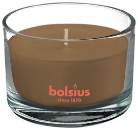 Bolsius Jar True Scents 63/90 mm, škorica/jablko