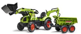 Falk Šliapací traktor 2070W Claas backhoe