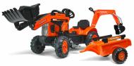 Falk Šliapací traktor 2065N Kubota backhoe - cena, srovnání