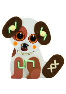 Trefl Drevená hračka Pes Papi - cena, srovnání