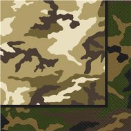 Unique Obrúsky maskáč - vojak - army - 33x33 cm - 16 ks - cena, srovnání