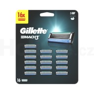 Gillette Mach3 náhradné žiletky 16ks - cena, srovnání
