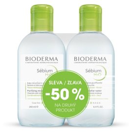 Bioderma Sébium H2O micelárna voda 2x250ml