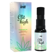 Intt Clit Me High Cannabis Oil 15ml - cena, srovnání