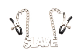 Master Series Enslaved Slave Chain Nipple Clamps