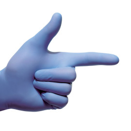 Zarys Nitrile Gloves AMG Antimicrobial Powder-Free 100ks