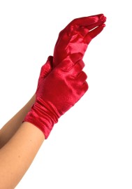 Leg Avenue Wrist Length Satin Gloves