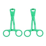 Rimba Scissor Nipple Clamps Green 2pcs - cena, srovnání