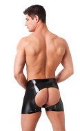 Rimba Latex Play Men's Shorts with Open Backside - cena, srovnání