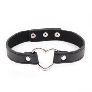 Fetish Addict Collar with Heart Shaped Hoop Adjustable - cena, srovnání