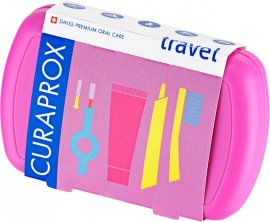 Curaden Curaprox Travel set ružový